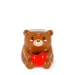 Desk Friends - Ceramic Pen Holder - Teddy Bear - Image 4