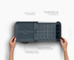 Extend™ Slim Steel Expandable Grey Dish Drainer - цедач - Image 5