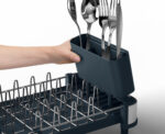 Extend™ Slim Steel Expandable Grey Dish Drainer - цедач - Image 4