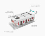 FridgeStore™ Under-Shelf Collapsible Can Dispenser - оргазниер за лименки за во фрижидер - Image 4