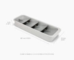 DrawerStore™ Compact Tiered Cutlery Organiser - организер за лажици и вилушки - Image 4