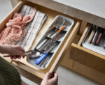 DrawerStore™ Compact Tiered Cutlery Organiser - организер за лажици и вилушки - Image 2