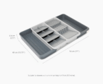 DrawerStore™ Expanding Tiered Cutlery, Utensil, Gadget & Knife Organiser - организер за прибор - Image 5