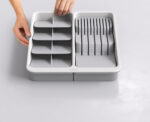 DrawerStore™ Expanding Tiered Cutlery, Utensil, Gadget & Knife Organiser - организер за прибор - Image 3