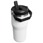 Stanley classic iceflow flip straw tumbler | 0.59L – термос Chalk - Image 3