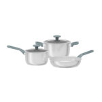 Bolt 5-pc Cookware set - сет од 2 тенџериња со капаци и тава, Ocean