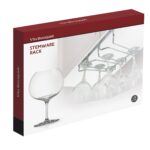 Silver stainless steel wine glass holder - полица за чаши - Image 3