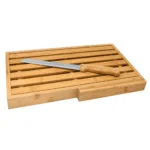 Bamboo Cutting Board with Knife - даска за сечење и нож - Image 2