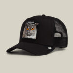 Baseball Cap Wise Ass Trucker Owl - капа, Black - Image 3