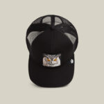Baseball Cap Wise Ass Trucker Owl - капа, Black - Image 6
