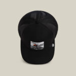 Baseball Cap Silver Spider - капа, Black - Image 6