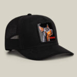 Baseball Cap Black Out Doberman - капа, Black - Image 2