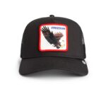 Baseball Cap Freedom Eagle Trucker - капа, Black