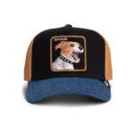 Baseball Cap Savage Dawg - капа, Denim-Brown