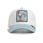 Baseball Cap Denim Rooster - капа,