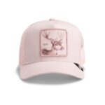 Baseball Cap Bae Trucker Reindeer - капа, Pink