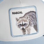 Kids Baseball Cap Rascal Raccoon Mini - капа, Light Blue - Image 2