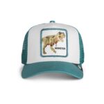 Kids Baseball Cap Monster T-Rex Mini - капа, Petrol