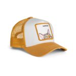 Kids Baseball Cap Curious Cat Mini - капа, Ochre - Image 3