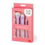 Oh My Glow – сет од 4 четки за шминки, Bee