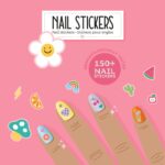 Nail Stickers - стикери за нокти, Groovy - Image 2