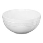 Staub, Ceramique Bowl - длабок сад, 24см, White