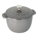 Staub,La Cocotte Rice - тенџере, 20см, Graphite-Grey
