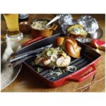 Staub, Grill Pan - грил тава, 23см, cherry - Image 2
