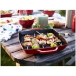 Staub, Grill Pan - грил тава, 23см, cherry - Image 3