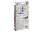 Glass Paints Incl. Brush - сет од 5 бои за стакло и четка, 20 Ml - Image 2