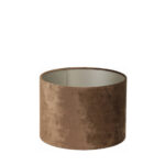 GEMSTONE – абажур цилиндричен, 20-20-15 cm, brown