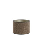 SAVERNA – абажур цилиндричен, 30-30-21 cm, dark brown