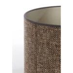SAVERNA – абажур цилиндричен, 30-30-21 cm, dark brown
