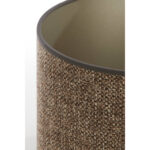 SAVERNA – абажур цилиндричен, 30-30-21 cm, dark brown
