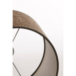 SAVERNA – абажур цилиндричен, 30-30-21 cm, dark brown