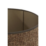 SAVERNA – абажур цилиндричен, 30-30-21 cm, dark brown