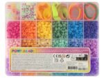 Pony Beads & Accessories In Storage Box - монистри 26X20.5Cm - Image 3