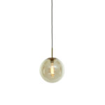 MEDINA – висечка ламба, ø30 cm, glass amber+gold