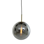 MEDINA – висечка ламба 40 cm, antique bronze+smoked glass