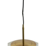 MEDINA - висечка ламба 48 cm, glass amber+gold - Image 3