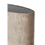 FLAIR – абажур овален, straight slim 30-15-25 cm, copper