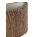 FLAIR – абажур овален, straight slim 30-15-25 cm, copper