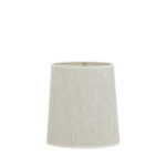 BRESKA – абажур елипсовиден, slim high 21-17,5-23 cm, pearl white