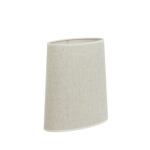 BRESKA – абажур елипсовиден, slim high 21-17,5-23 cm, pearl white