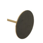 GIA - сет од 2 помошни маси, 37,5x37,5x59,5 cm, trav brown+bronze - Image 7