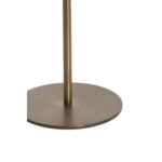 LIA – сет од 2 помошни маси ø32×51+ø38×54 cm, dark brown-bronze
