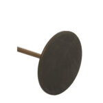 LIA – сет од 2 помошни маси ø32×51+ø38×54 cm, dark brown-bronze