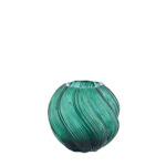 ZENIA - вазна, ø18,5x16 cm, glass dark green