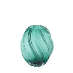 ZENIA – вазна, ø18,5×27 cm, glass dark green