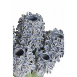 FLOWER - вазна, 35x21x28 cm, ceramics blue+green - Image 2